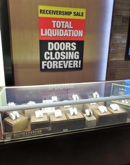 JUBILEE FINE JEWELLERS - COURT APPOINTED RECEIVERSHIP SALE JUBILEE FINE JEWELLERS - COURT APPOINTED RECEIVERSHIP SALE